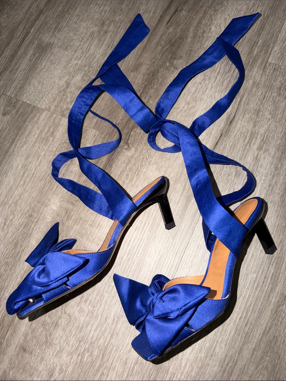❤️‍🔥FIRM PRICE❤️‍🔥 GANNI Satin Bow Accents Sandals